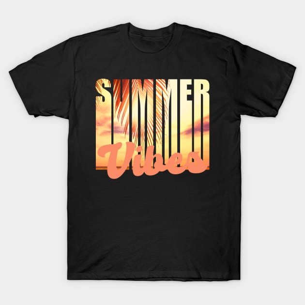 Summer vibes T-Shirt by Myartstor 